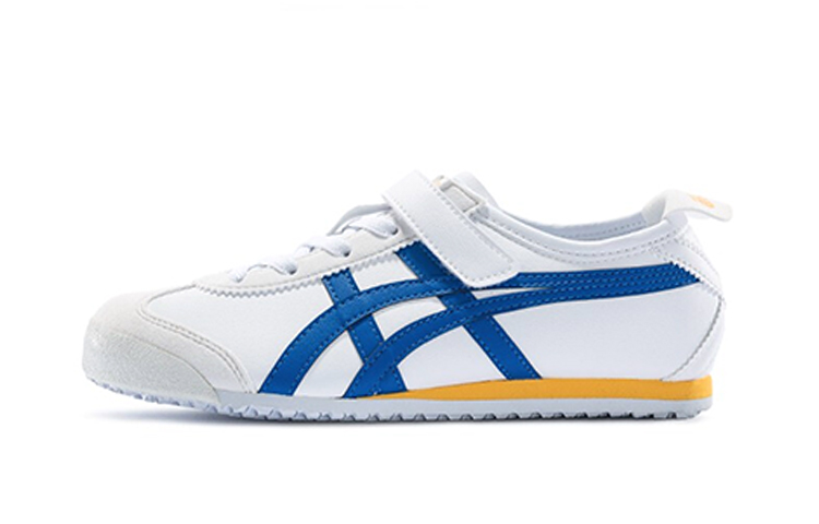 Детские кроссовки Onitsuka Tiger MEXICO 66 (бело-сине-красные)