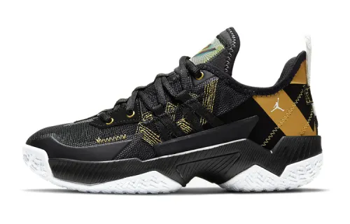 Jordan Westbrook One Take II Black Metallic Gold GS