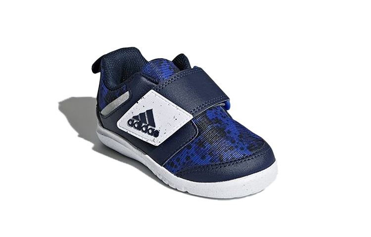 Детские кроссовки adidas Fortaplay AC I (сине-белые) — фото 4