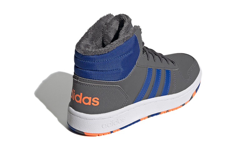 детские кроссовки adidas neo Hoops Mid 2.0 (серый) — фото 5
