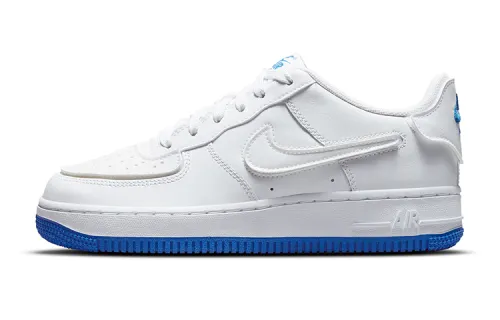 Nike Air Force 1/1 White Royal Blue GS