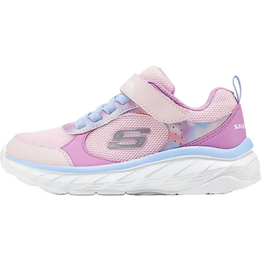 Skechers Kids Abrasion Resistant Lightweight Cushioning Slip Resistant Low top Kids' Training Shoes Cherry Pink Kids'