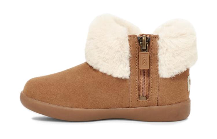 Детские ботинки UGG (каштановые)