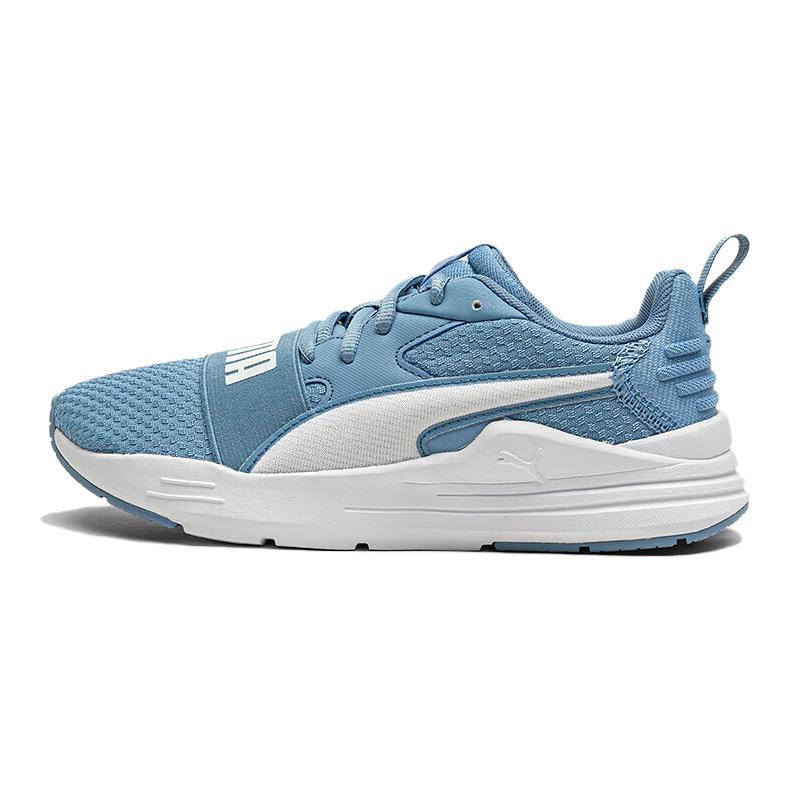 Детские кроссовки PUMA Wired Run Pure (сине-белые)