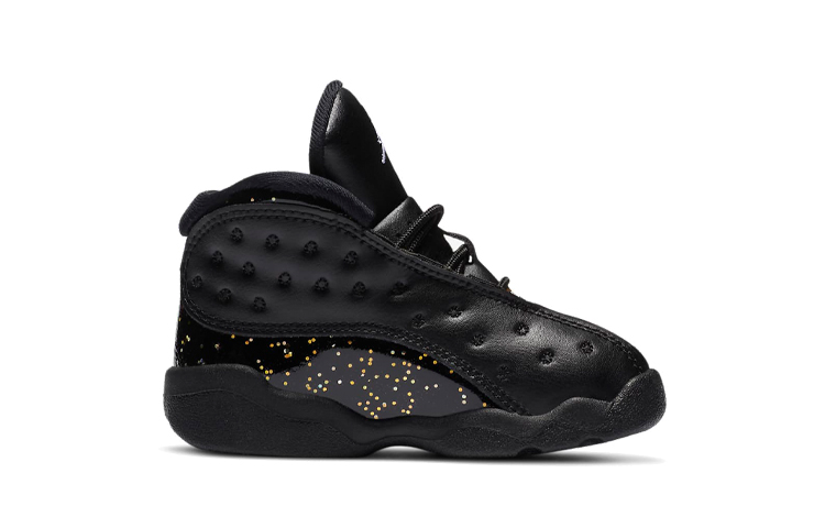 Детские кроссовки Jordan Air Jordan 13 Retro (черный) — Чёрный — фото 2