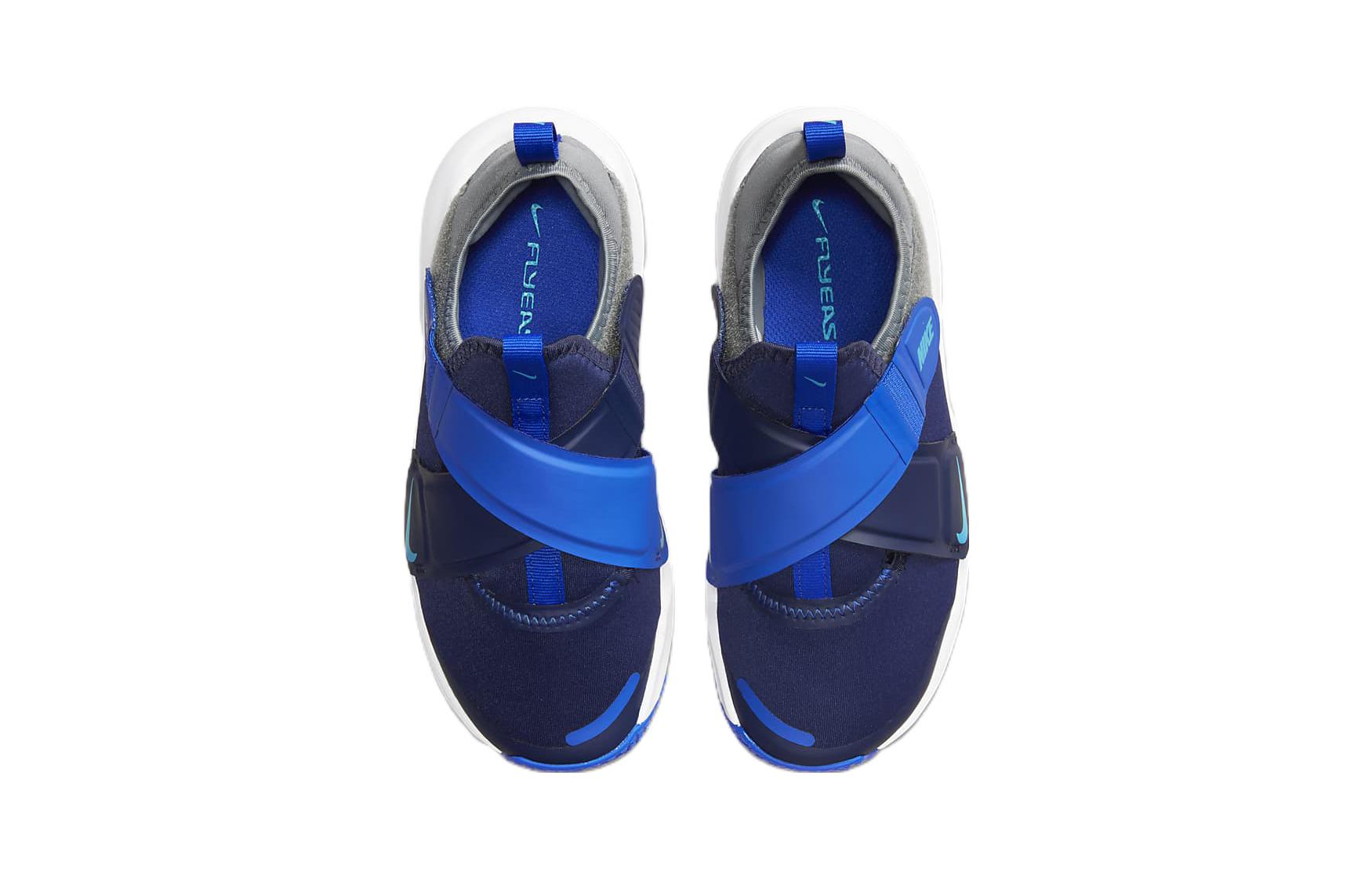 Детские кроссовки Nike Flex Advance (серо-синие) — 深藏青/游戏宝蓝/冷灰/激光蓝 — фото 6
