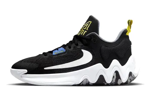 Nike Giannis Immortality 2 Giannis Slip Resistant Cushioning Abrasion Resistant Low top Basketball Shoes Black Unisex