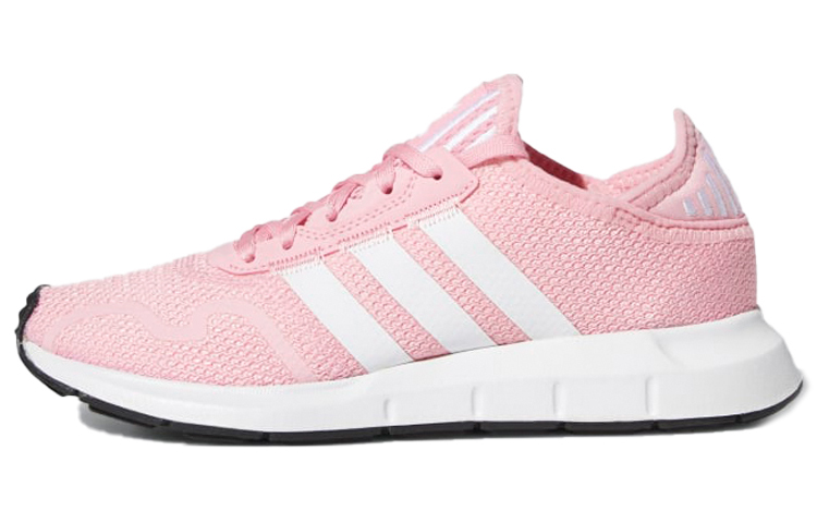Детские кроссовки adidas adidas originals Swift Run X (розово-белые)