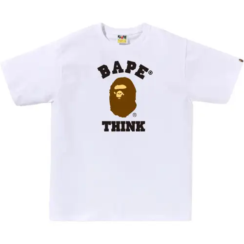 A BATHING APE Japanese human head with a round collar, short sleeve T-shirt for men and women