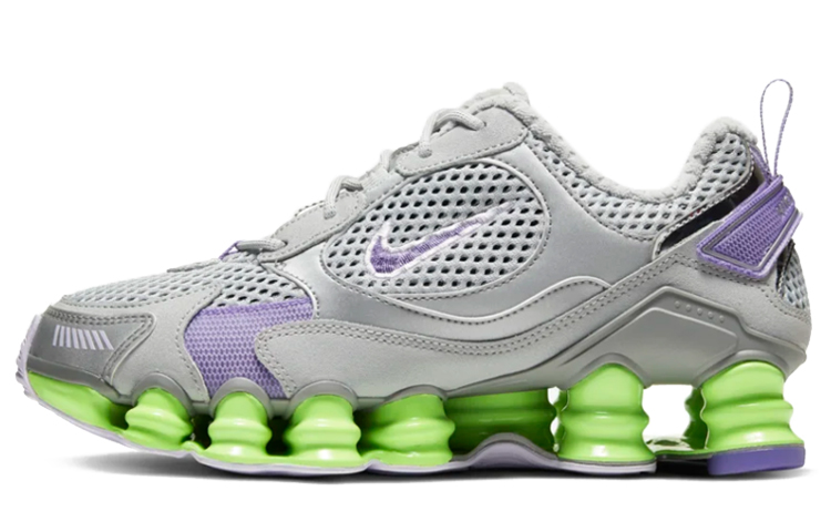 Женские кроссовки Nike Shox TL (серыйфиолетовый)