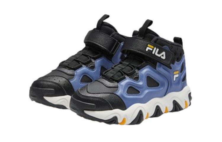 Кеды Fila KIDS (черно-синие) — фото 4