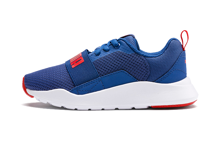 Кроссовки PUMA Wired SoftFoam (сине-бело-красные)