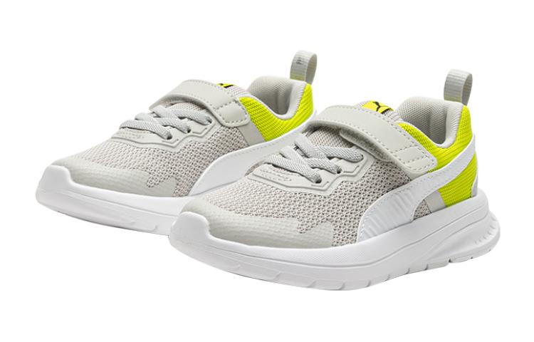 Детские кроссовки PUMA Evolve Mesh Run Mesh (зелено-серый) — фото 5