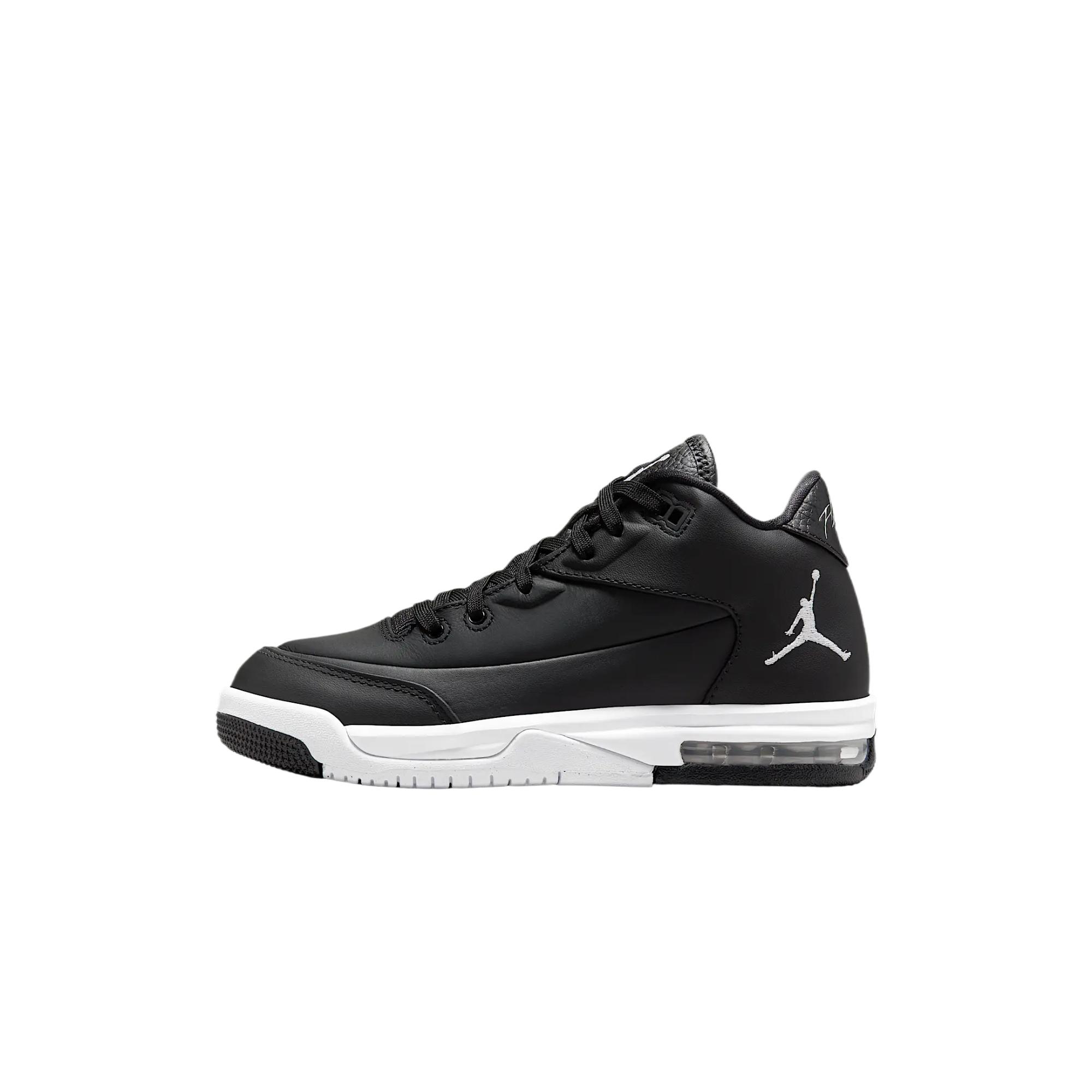 Jordan Flight Origin 3 Mid top Basketball Shoes Black White Unisex