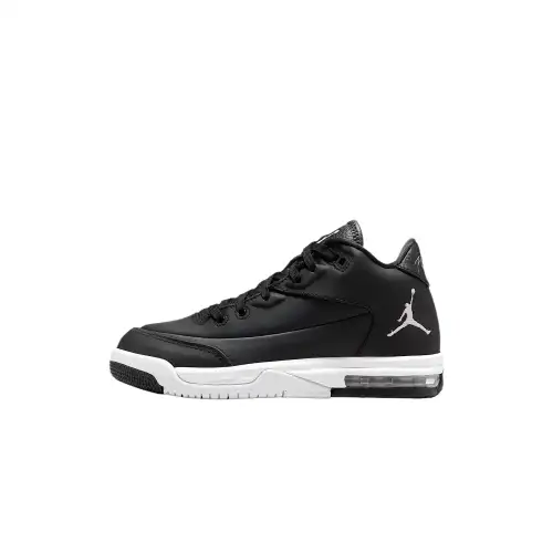 Jordan Flight Origin 3 Mid top Basketball Shoes Black White Unisex