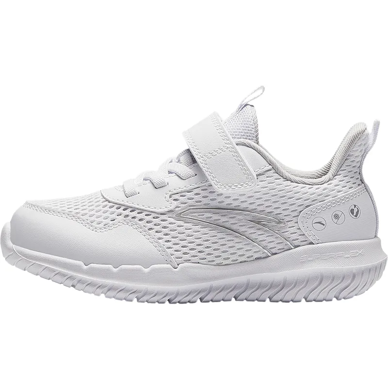 Antakids Fresh Look Breathable Lightweight Cushioning Low top Kids' Running Shoes White Children Aged 3 7 Years Old