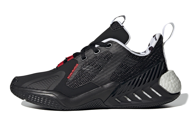 Детские кроссовки adidas 4Uture (черно-бело-красный)
