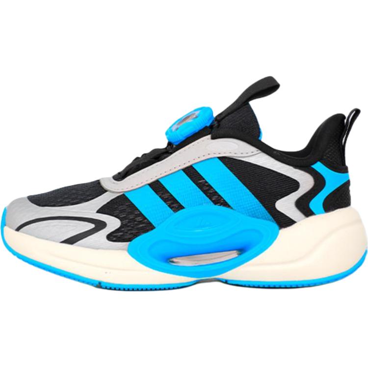 Детские кроссовки adidas galaxy (сине-черные)