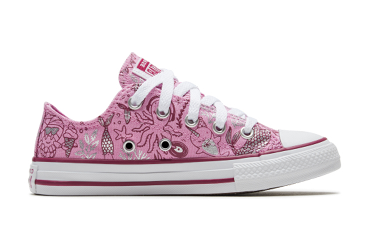 Кеды Converse Chuck Taylor All Star (розовый) — фото 2