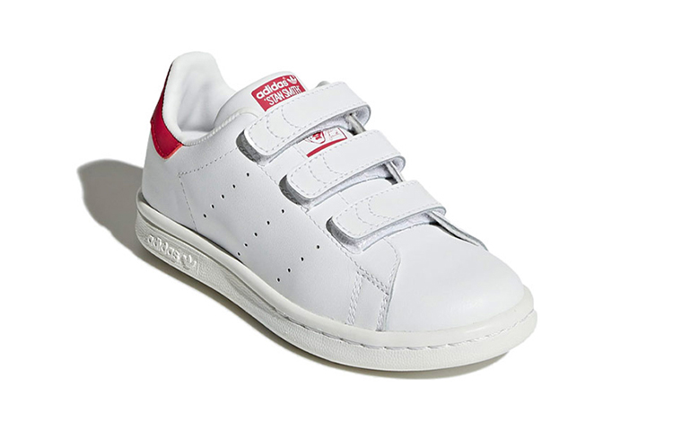 Кеды adidas originals Cf C (бело-красные) — фото 4