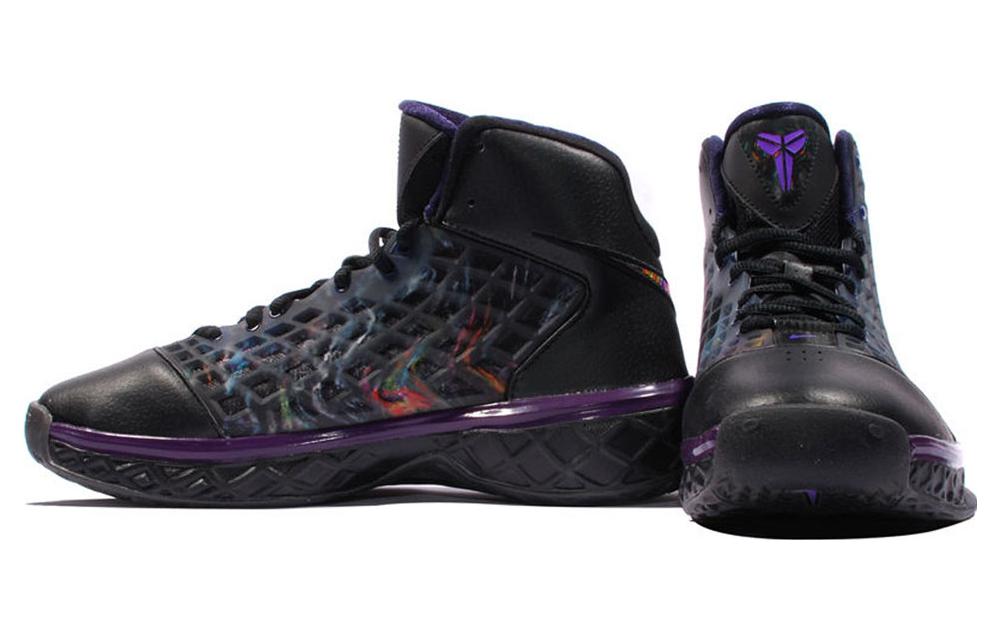 Кроссовки Nike Zoom Kobe 3 Prelude Misery GS (черно-фиолетовые) — фото 2