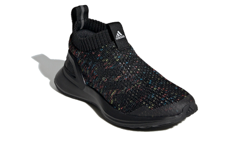 Детские кроссовки adidas Rapidarun (черно-сине-желто-красный) — Чёрный / синий / жёлтый / красный — фото 4