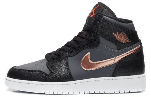 Jordan 1 Retro High GS Black Metallic Red Bronze
