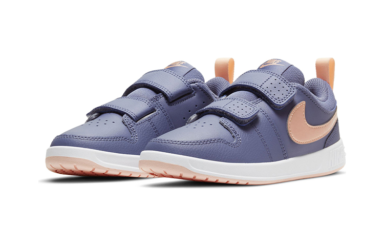 Детские кеды Nike Pico 5 (сине-розовые) — Синий / розовый — фото 5