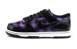 Nike Dunk Low Purple Plaid GS