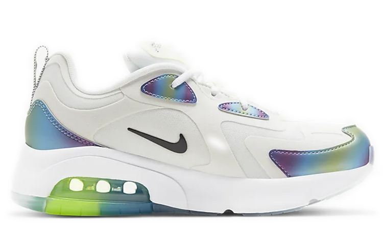 Кроссовки Nike Air Max 200 GS (белые) — Белый — фото 2