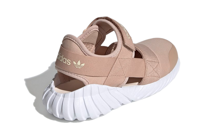 Детские сандалии adidas originals Doom Sandals C (светло-коричневые) — фото 4