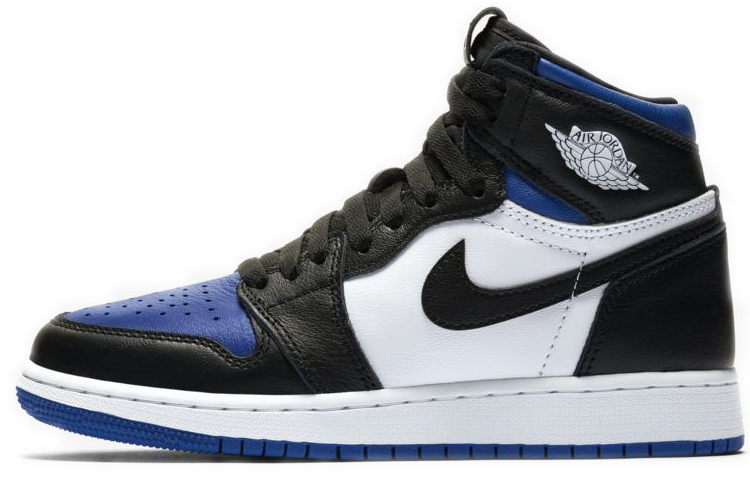 Кроссовки Jordan Jordan 1 Retro High OG "White Royal" (сине-черные)