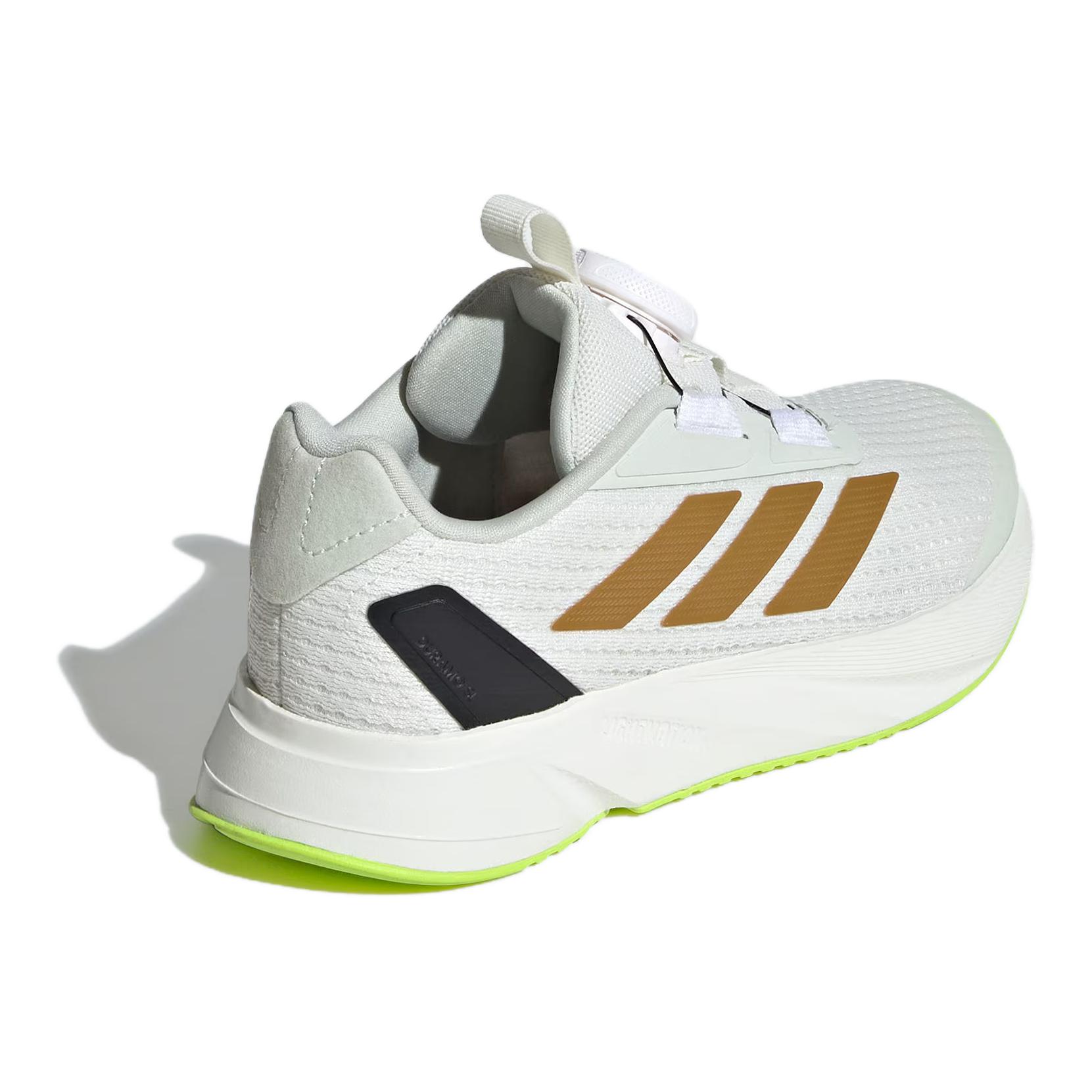 детские кроссовки adidas Duramo Sl (бело-зеленые) — фото 7