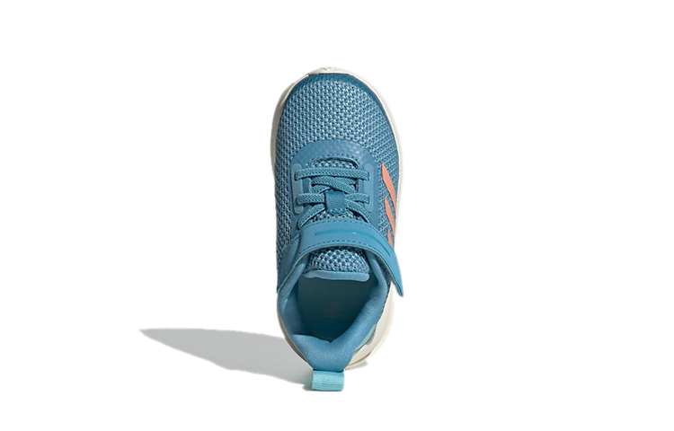 Детские кроссовки adidas Fortarun El I (сине-оранжево-белые) — Синий / оранжевый / белый — фото 5