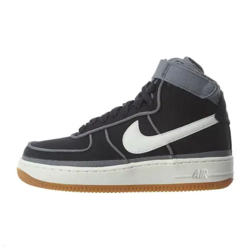 Nike Air Force 1 High Canvas Black Sail GS