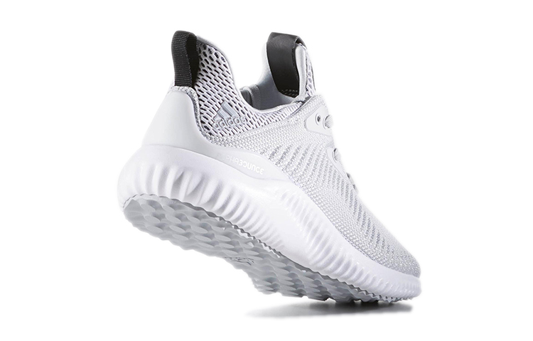 детские кроссовки adidas AlphaBounce (серо-белый) — Серыйбелый — фото 5