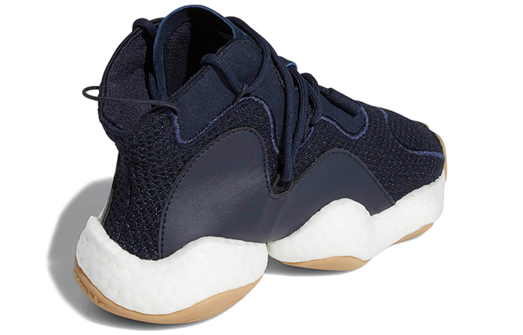 Кроссовки adidas originals Crazy BYW J (сине-белые) — Синий / белый — фото 5