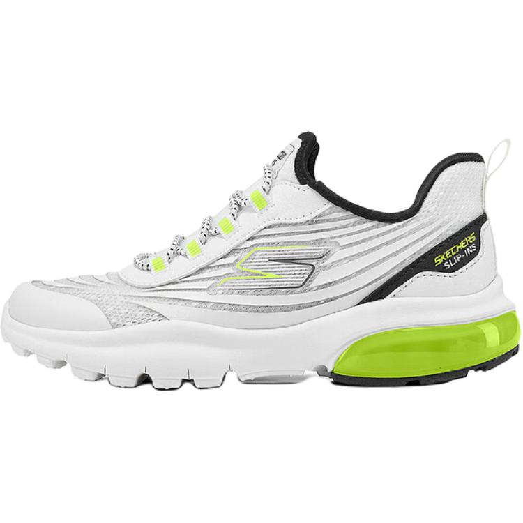 Детские кроссовки Skechers Skechers kids (бело-зеленые)