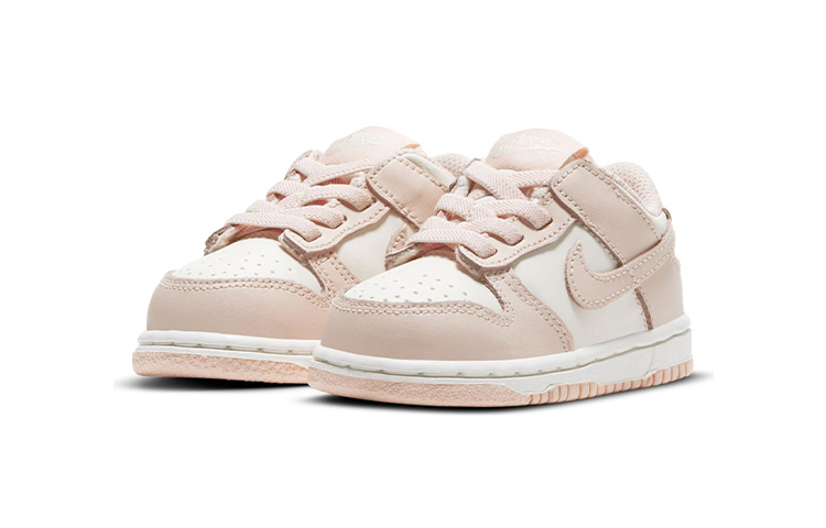 Детские кеды Nike Dunk "Orange Pearl" (розовый) — фото 5