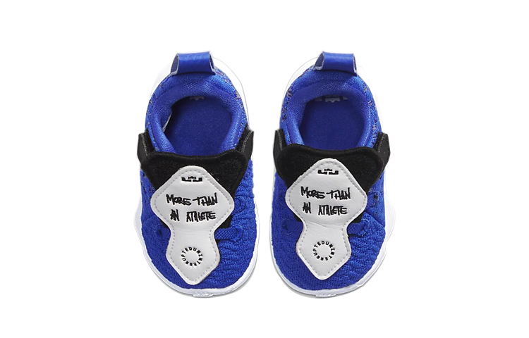 Кеды Nike Lebron 17 (синие) — Синийбелый — фото 5