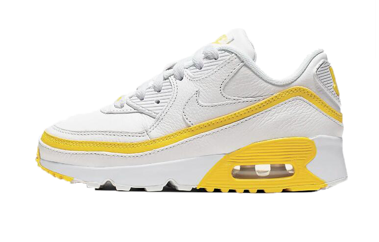 Детские кроссовки UNDEFEATED x Nike Air Max 90 (желтые)