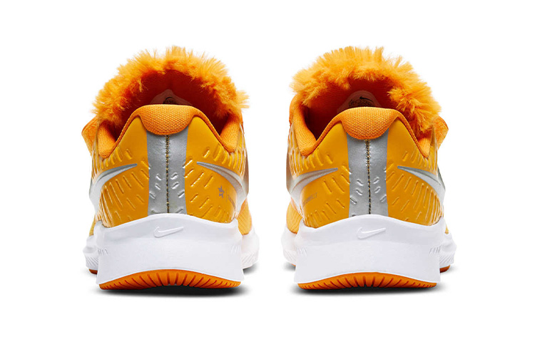 Кроссовки Nike Star Runner 2 (серебристо-желтые) — фото 6