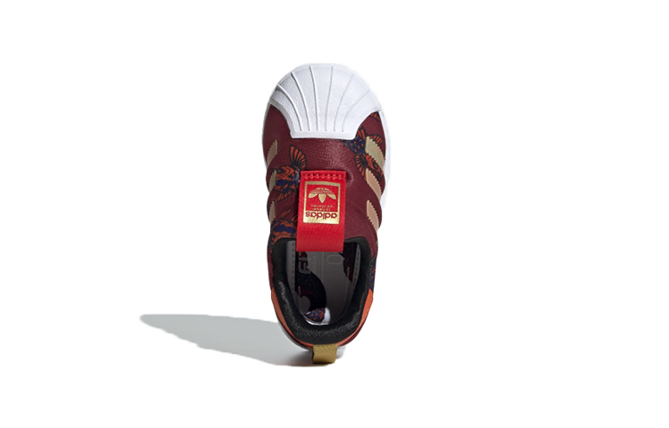 Кеды adidas originals (красно-золотые) — фото 6
