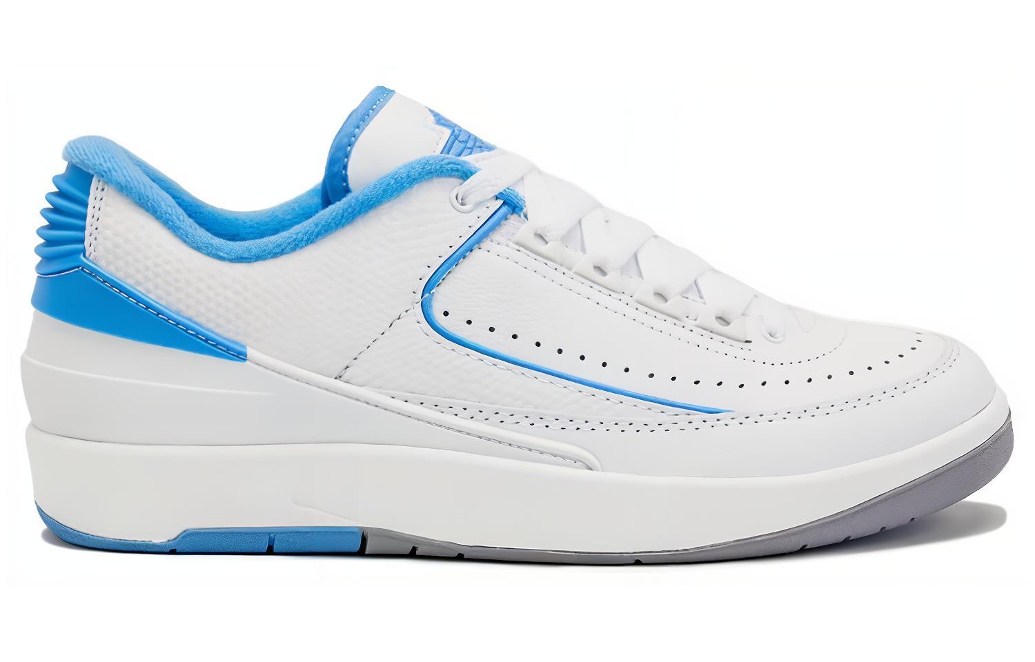 Унисекс кроссовки Jordan JordanAir Jordan 2 GS (бело-синий) — фото 4