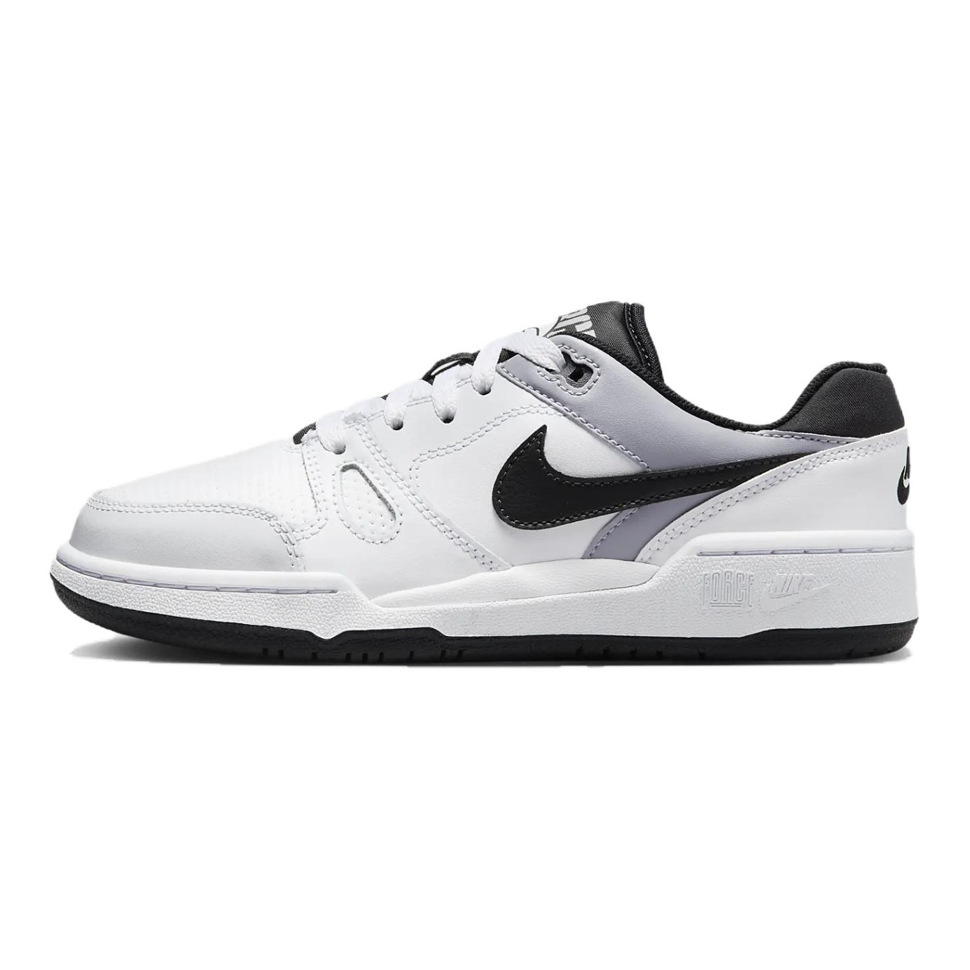 Детские кроссовки Nike Full Force (бело-серые)
