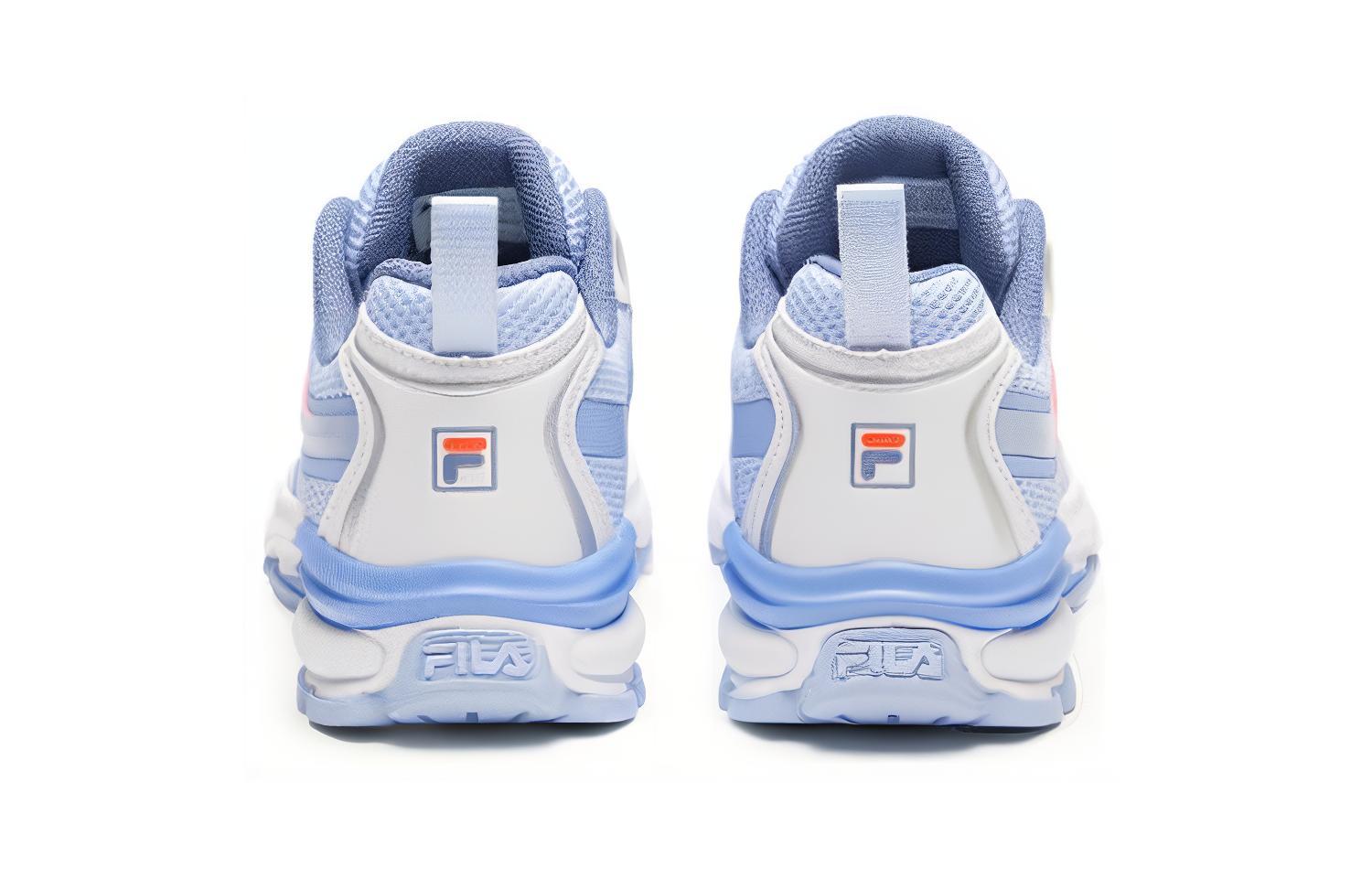 Детские кроссовки Fila KIDS BOA (бело-голубые) — фото 4