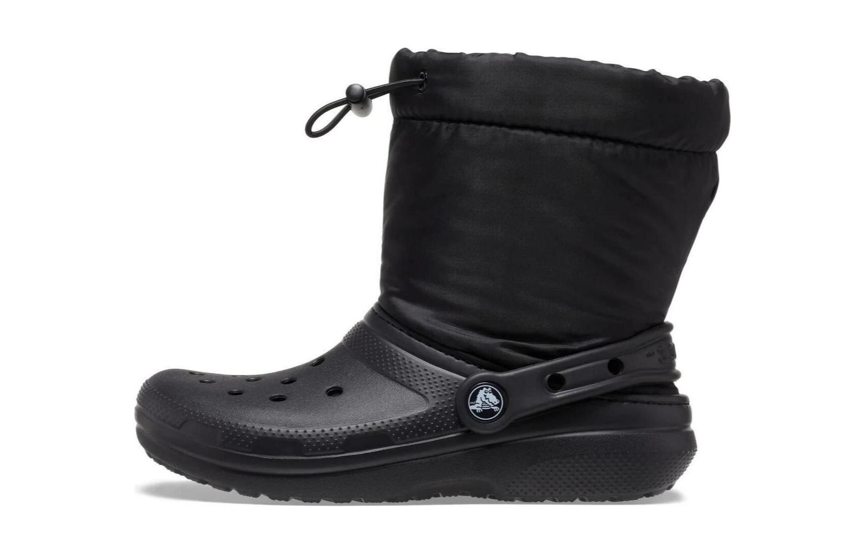Crocs Crocs, comfortable universal shock-absorbing wear-resistant children's black boots