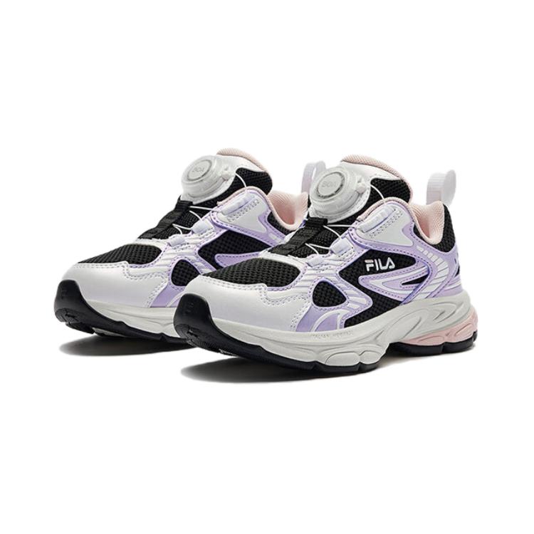 Кроссовки Fila KIDS BOA (черно-фиолетовые) — фото 4