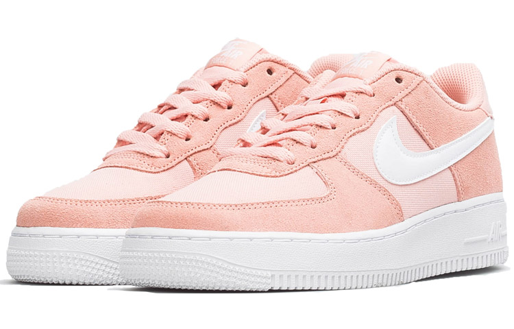 Кеды Nike NikeAir Force 1 PE Coral GS (розовый) — фото 2