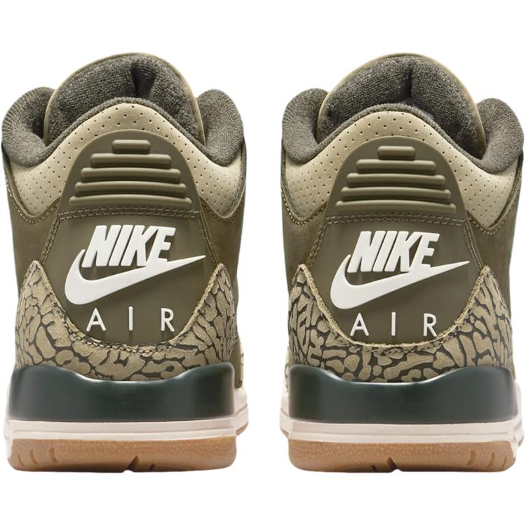 Кеды Jordan Air Jordan 3 RETRO GS (зеленый) — фото 4